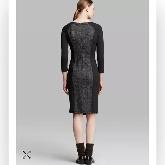 Weekend Max Mara Sheath
Gray Long Sleeve Wool  Romina Jersey Dress Size S $478 - Picture 7 of 7